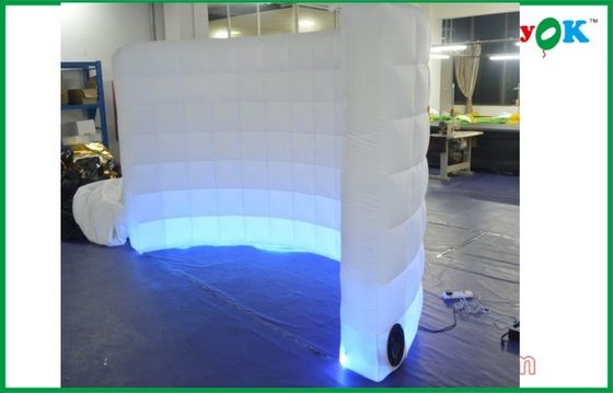 Party Tent Oxford Cloth Inflatable Air Tent White Wedding Inflatable Wall Inflatable Led Wall